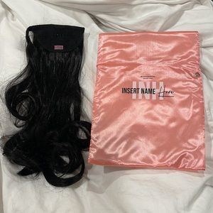 Insert Name Here (INH) LILY Black Clip-In Hair Extensions